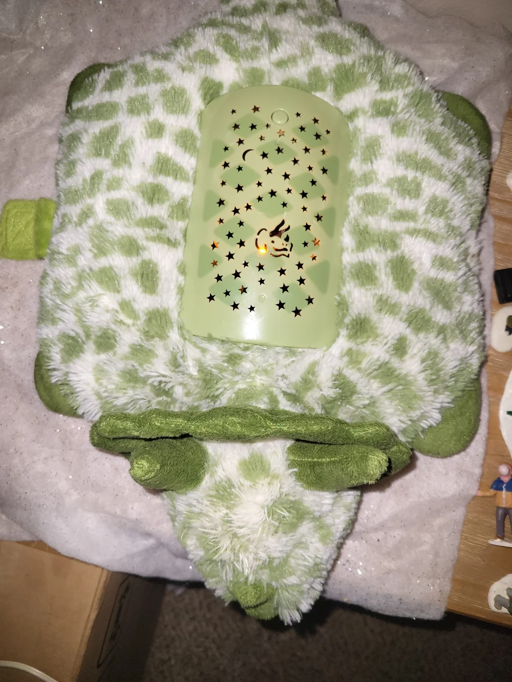 Pillow Pets Dream Lites Triceratops Dinosaur Plush Night Light Projector